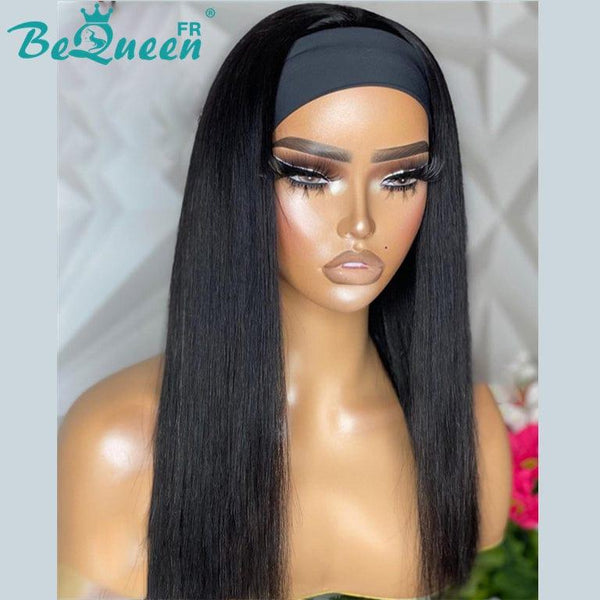 BeQueen 199€=2 perruques Perruque Longue à Bandeau Raides