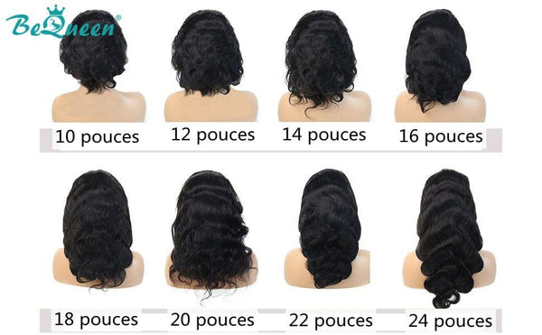 BeQueen Body Wave Headband Bob Wig