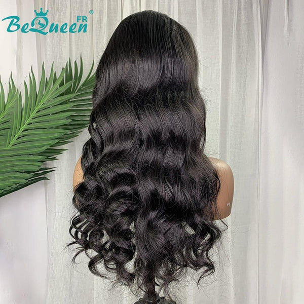 BeQueen Peruca Longa com Faixa de Ondas Corporais