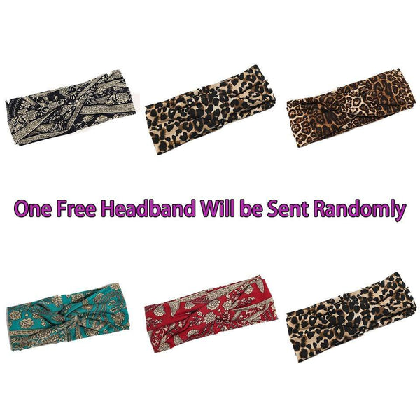 BeQueen Peruca Longa com Faixa de Ondas Corporais