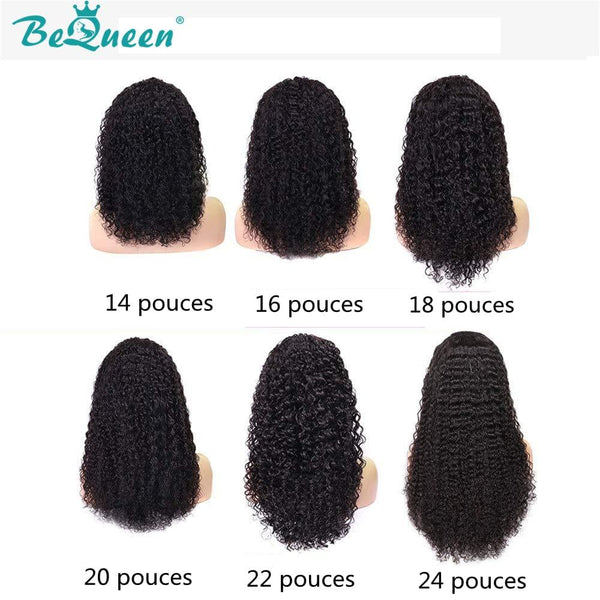 BeQueen Perruque Longue à bandeau Deep Wave