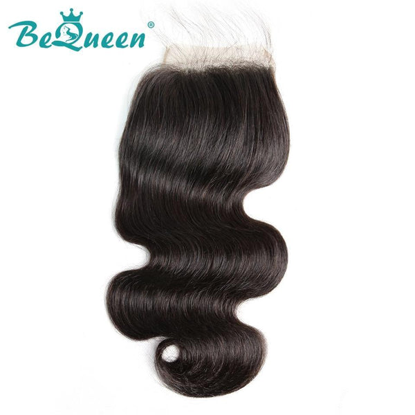 BeQueen Dentelle Body Wave Closure 4x4 / 5x5 Closure 4x4 à dentelle transparente
