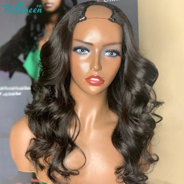 Bequeen Peruca de Cabelo com Trança em Onda Corporal