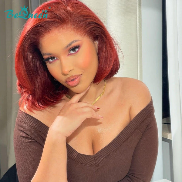 BeQueen 13x4 Lace Front Bob Paisley Wig