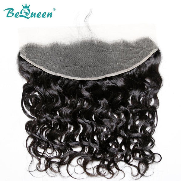 BeQueen Lace Frontal Transparent 13x4 13x6 Wasserwelle mit Babyhaar