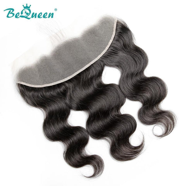 BeQueen Frontal de encaje transparente 13x4 y 13x6 Pre-pulido Onda corporal