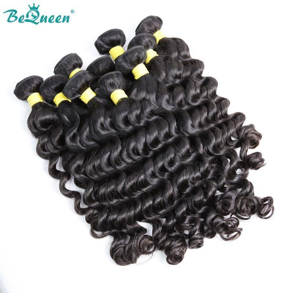 BeQueen 10 Pieces Natural Wave Weave 100% Human Hair Type 10A. Wholesale