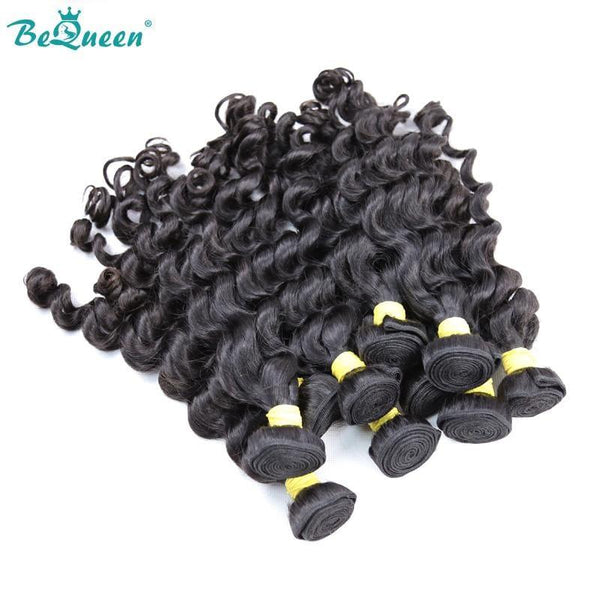 BeQueen 10 Pieces Natural Wave Weave 100% Human Hair Type 10A. Wholesale