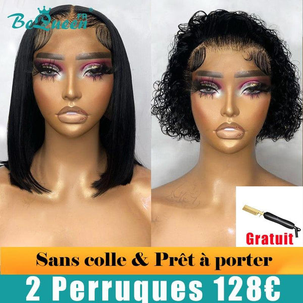 BEQUEEN 2 Perruque COMBO NO.182 Sans colle et Prêt à porter
