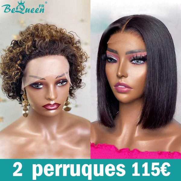 BEQUEEN 2 PERRUQUES COMBO NO.42