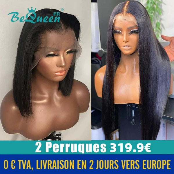 BEQUEEN 2 PERRUQUES COMBO NO.100 En France