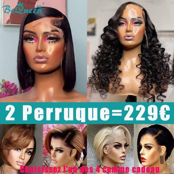 BEQUEEN 2 PERRUQUES COMBO NO.103