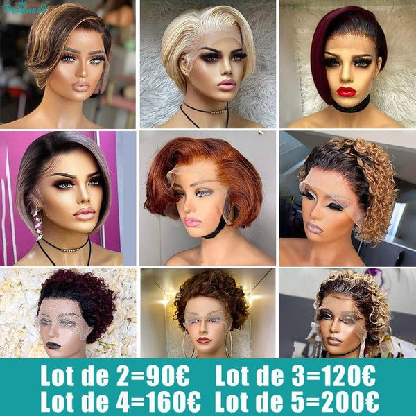 BEQUEEN 2 PERRUQUES COMBO NO.115