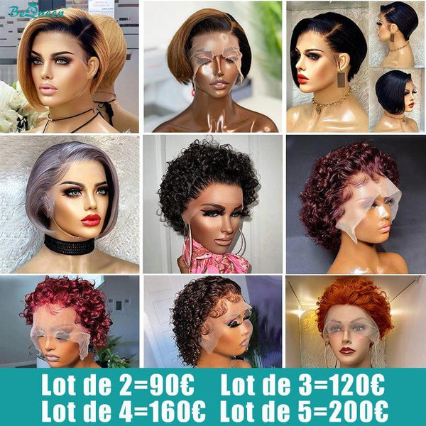 BEQUEEN 2 PERRUQUES COMBO NO.115