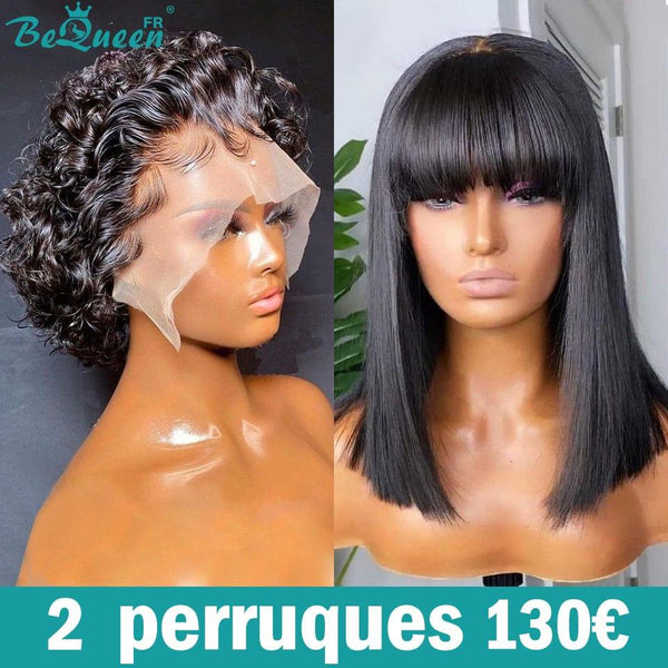 BEQUEEN 2 PERRUQUES COMBO NO.22
