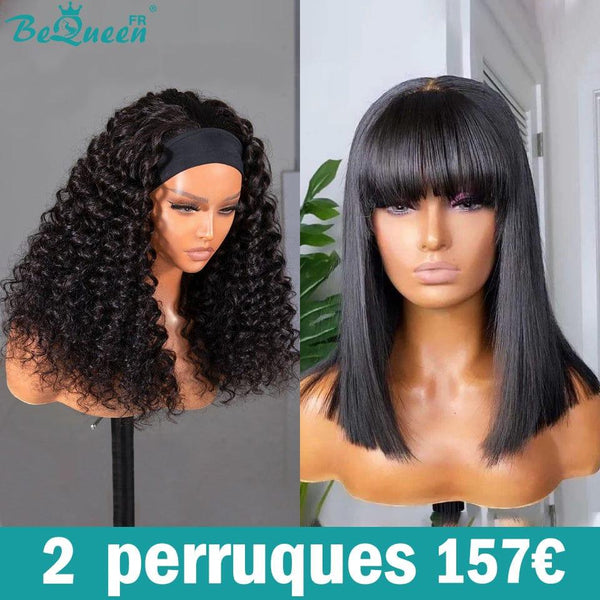 BEQUEEN 2 PERRUQUES COMBO NO.24