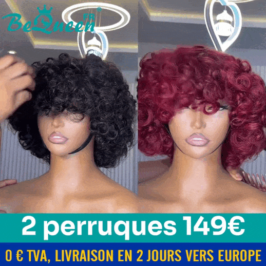 BeQueen 2 perruques combo NO.245 En France