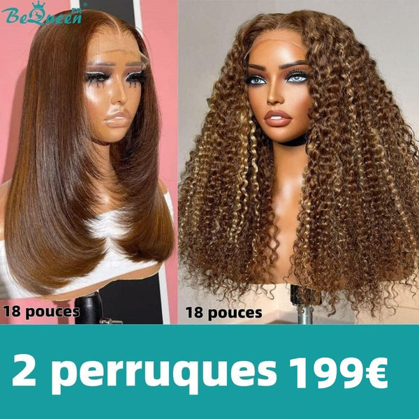 BEQUEEN 2 PERRUQUES COMBO NO.281