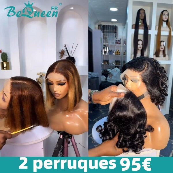 BEQUEEN 2 PERRUQUES COMBO NO.298