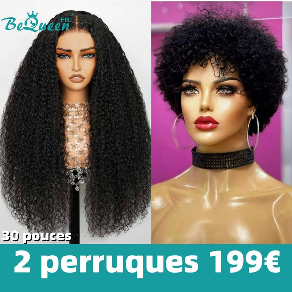 BEQUEEN 2 PERRUQUES COMBO NO.302