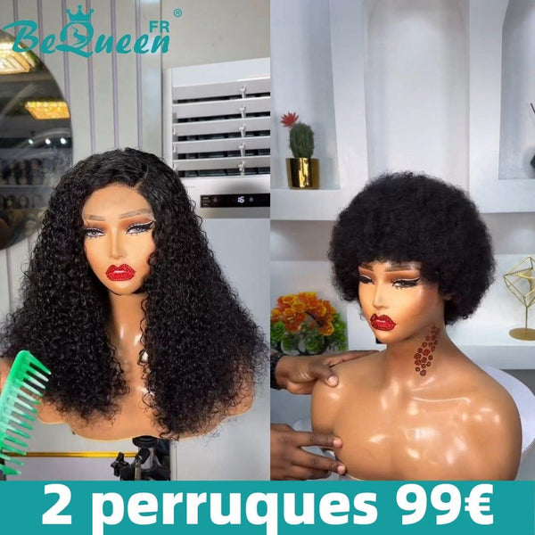 BEQUEEN 2 PERRUQUES COMBO NO.303