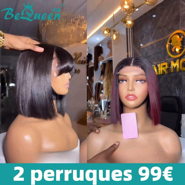 BEQUEEN 2 PEINADOS POSTICOS COMBO NÚM. 305