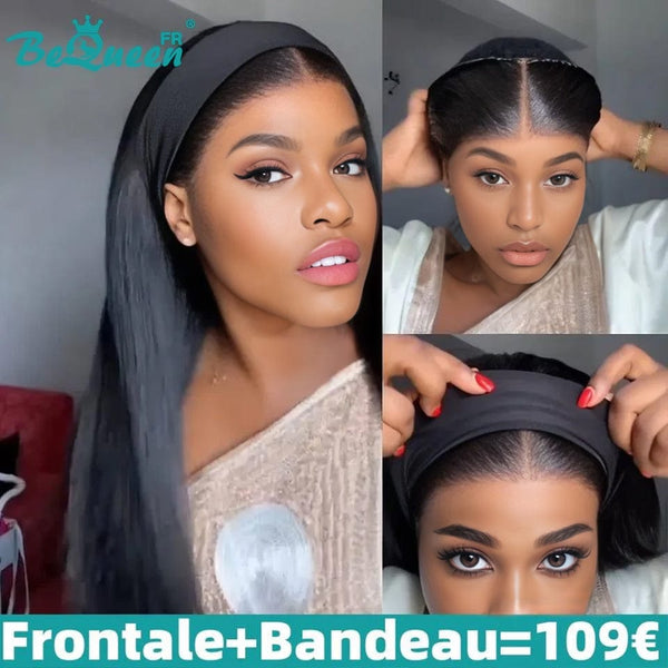 BEQUEEN 2 PEINADOS POSTICOS COMBO NÚMERO 324