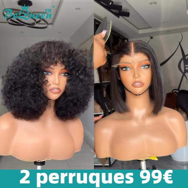 BEQUEEN 2 PERRUQUES COMBO NO.353