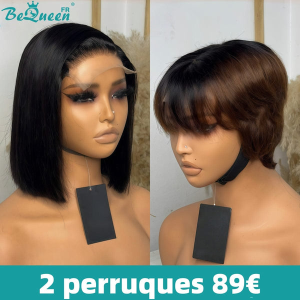 BEQUEEN 2 PERRUQUES COMBO NO.378