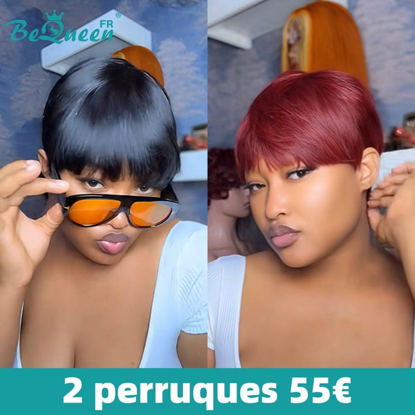 BEQUEEN 2 PERRUQUES COMBO NO.380