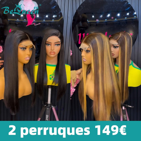 BEQUEEN 2 PERRUQUES COMBO NO.387