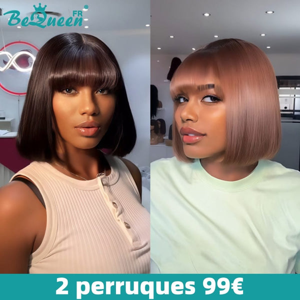 BEQUEEN 2 PERRUQUES COMBO NO.392