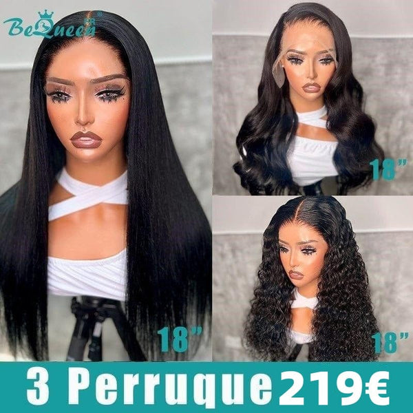 BEQUEEN 3 PERRUQUES COMBO NO.268 à moitié prix