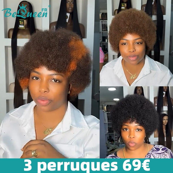 BEQUEEN 3 PEINADOS POSTICOS COMBO NÚM. 336