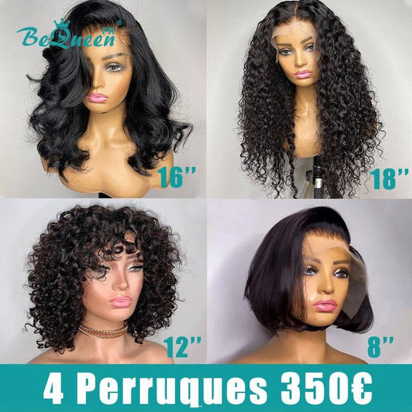 BEQUEEN 4 Perruques Combo No.143