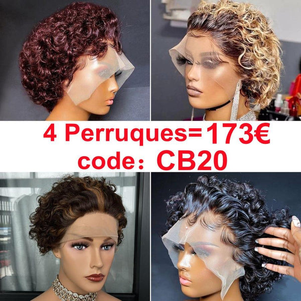BEQUEEN 4 PERRUQUES COMBO NO.25