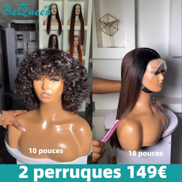 BEQUEEN 2 PERRUQUES COMBO NO.284