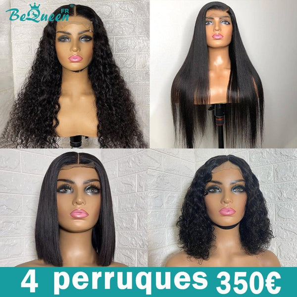 BEQUEEN 4 PEINAS POSTICOS COMBO NÚM.63