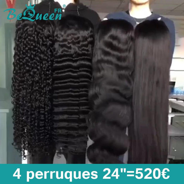 BEQUEEN 4 PEINAS POSTICOS COMBO NÚMERO 79