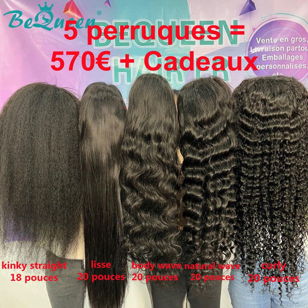 BEQUEEN 5 PERRUQUES COMBO NO.20