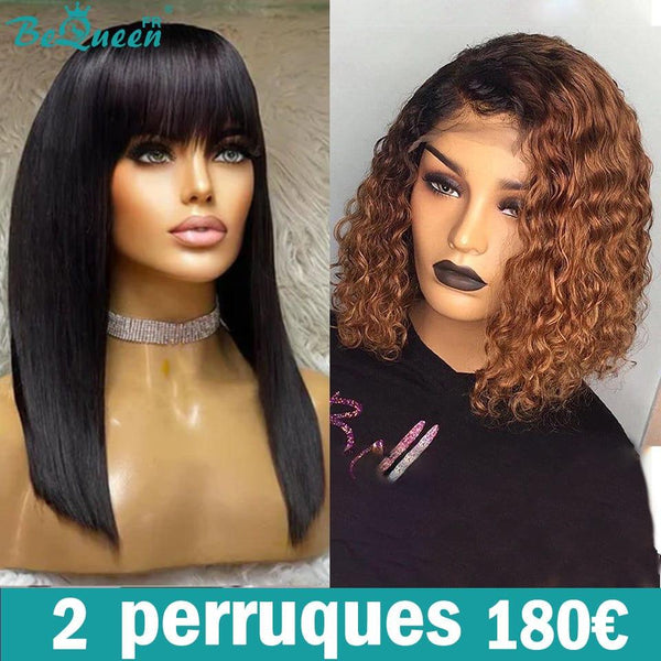 BEQUEEN 2 PERRUQUES COMBO NO.15