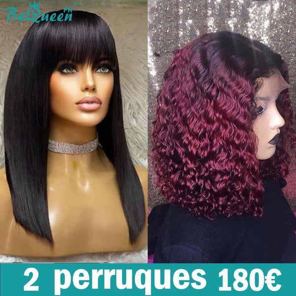 BEQUEEN 2 PERRUQUES COMBO NO.15