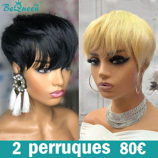 BEQUEEN 2 PERRUQUES COMBO NO.10