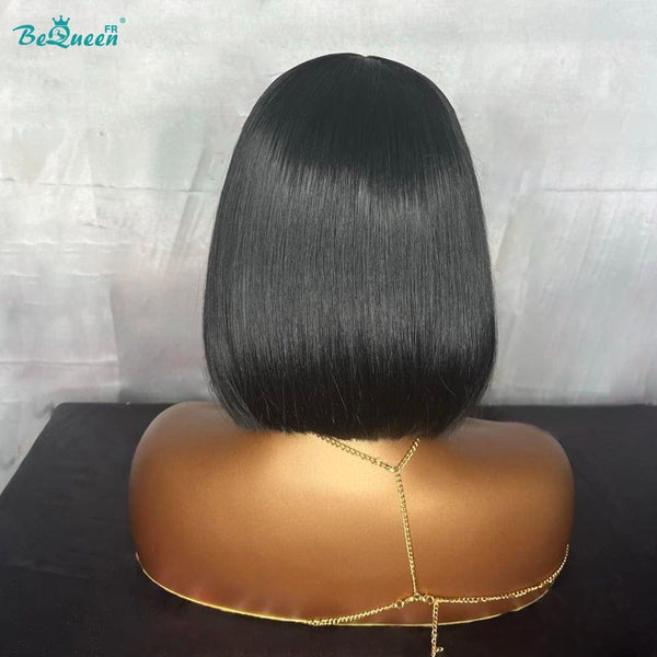 BeQueen “Sonia” Custom Bob Straight Wig Ready to Wear Glueless 4X4 Raw Hair 200% Density in France