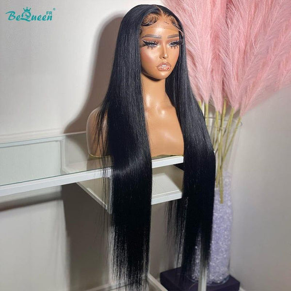 BeQueen "Mina" Long Straight Wig with Lace Closure