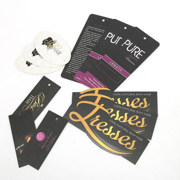 BeQueen Gifts and Collectibles: 300 Stück personalisierte Handetiketten