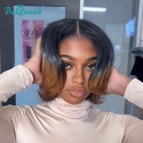 BeQueen “Carolyn” Perruque Bob Body Wave avec Lace Closure 4X4
