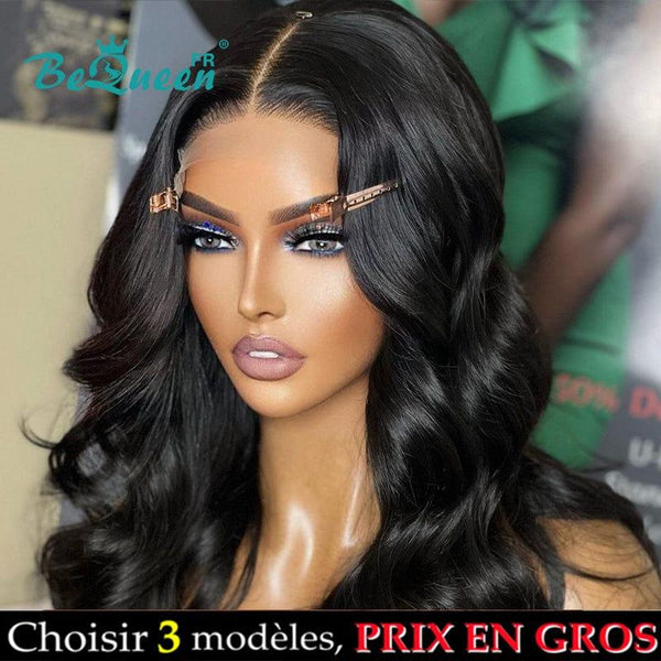 BeQueen "Dania" Perruque Longue Body Wave avec Lace HD Closure Prix En Gros