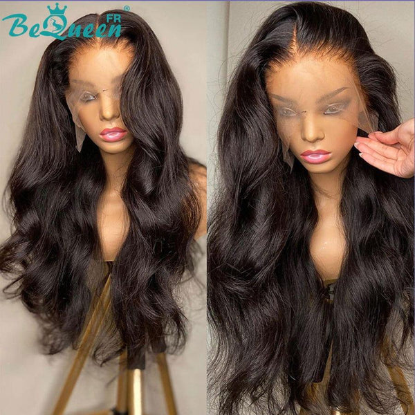 BeQueen "Dania" Peruca de Onda Longa Corpo com Renda HD Frontal