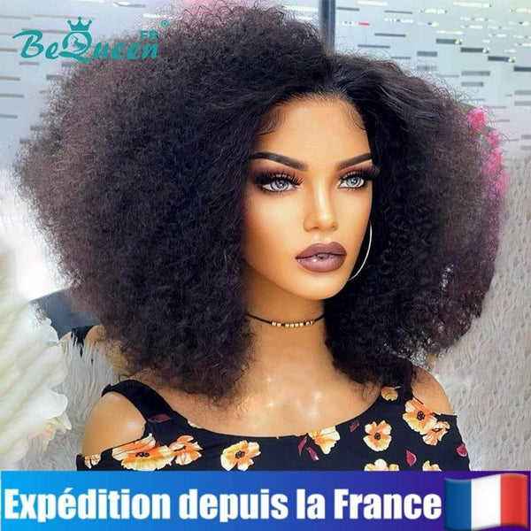 BeQueen Perruque “Addi” T part Afro Curly Wave En France